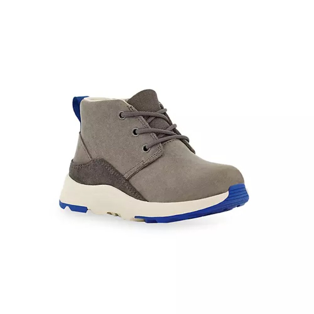 UGG Boy's Gray Canoe III 1120972K Suede Weather Ankle Chukka Boot Size 6‎